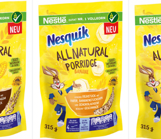Nesquick porridge