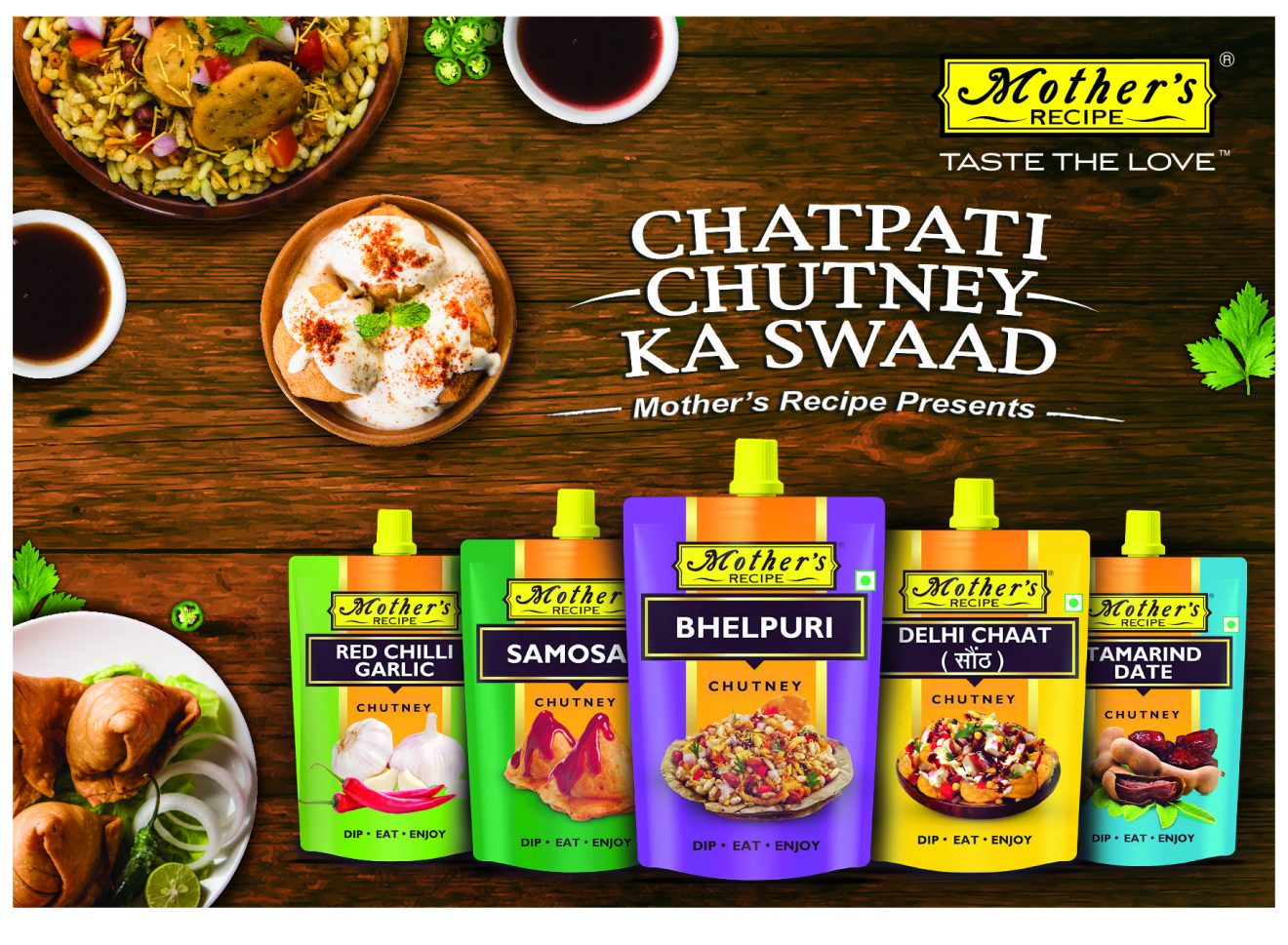 Mother’s Recipe launches streetstyled chutneys in a spout pack