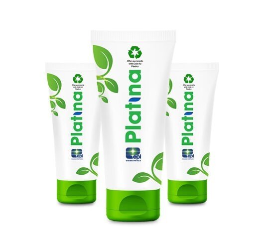 EPL’s Platina fully recyclable packaging tube EPL