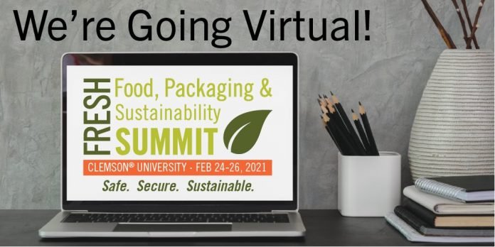 The Food, Packaging, & Sustainability Summit at Clemson University. via Internet