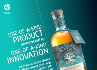 HP Indigo X Diageo