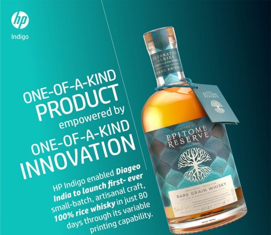 HP Indigo X Diageo