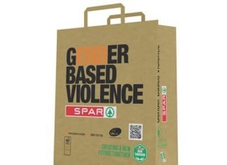 Mondi reusable shopping bag for the customers of Spar South Africa