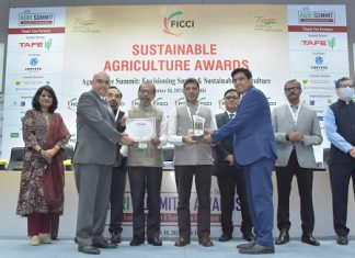 SLCM wins FICCI Sustainable Agriculture Awards 2021