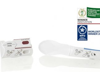 Cardbox Packaging received WorldStar Global Packaging Award 2022 in the food category for Karlo Spoon