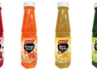 Bikano has relaunched a different range of sharbat for 2022 summer with its new packaging