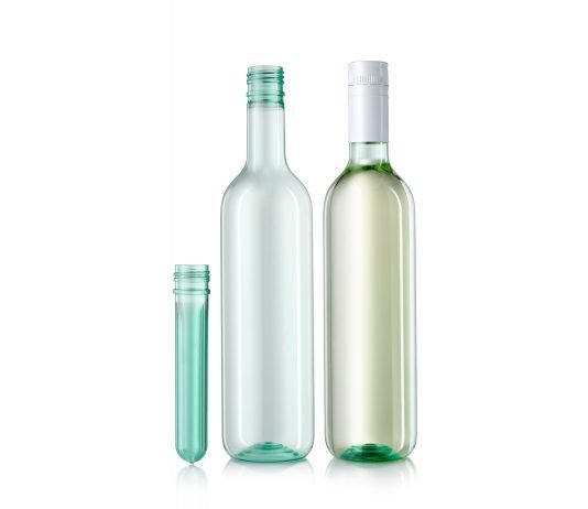 ALPLA’s new recyclable PET wine bottle ALPLA