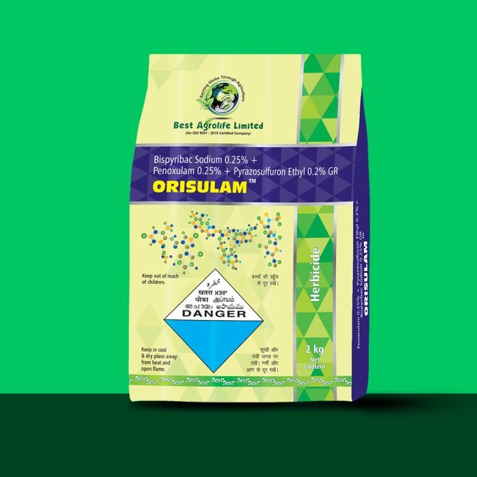 Best Agrolife Ltd to Introduce Patented Rice Herbicide Formulation “Orisulam” Agrolife