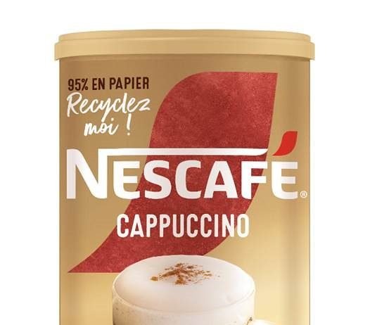Nescafé Cappuccino packaging