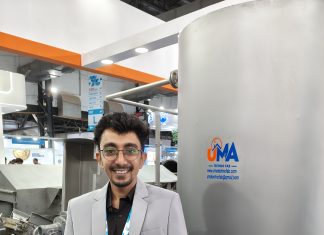Uma Techno Fab's frying line at Anuga FoodTec 2024