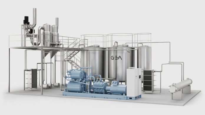 image GEA’s energy-efficient dairy evaporator for dairy industry