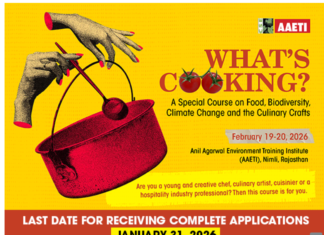 CSE’s innovative culinary course The program, to be held at CSE’s Anil Agarwal Environment Training Institute (AAETI) in Nimli, Rajasthan, from 19-20 February, invites culinary enthusiasts who believe that food can be both delicious and environmentally conscious.