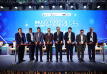 Indusfood Manufacturing 2026 & FoodTech 4.0 begin at Yashobhoomi Organized by the Trade Promotion Council of India (TPCI), Indusfood brings together stakeholders from across the food processing value chain, including technology providers, manufacturers, policymakers, and global partners.