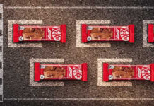 KitKat debuts Formula 1 official partnership KitKat