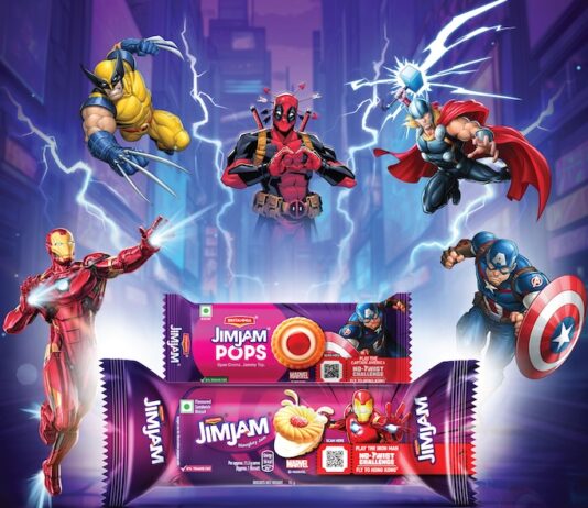 Britannia Jim Jam unveils an Marvel-inspired range Britannia