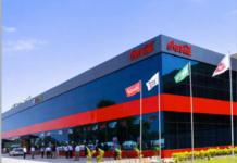 SLMG Beverages' bottling facility in Buxar, Bihar