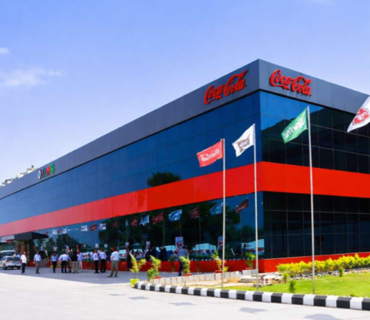 SLMG Beverages' bottling facility in Buxar, Bihar