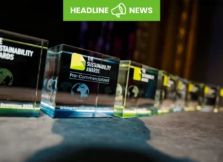 Sustainability Awards Crystal Trophy