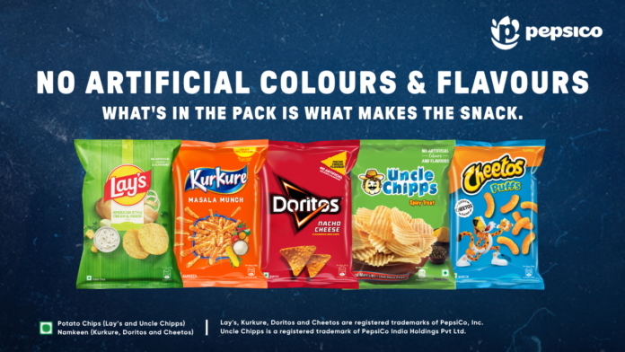 PepsiCo No Artificials (1) PepsiCo's 'no artificial flavors or colors' label in India