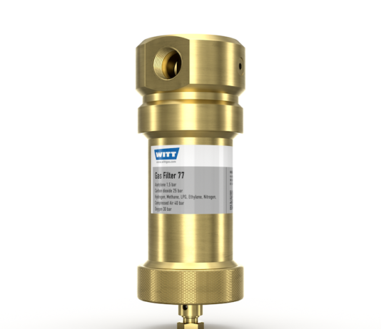 Gas filter 77 for food industry Gas