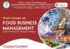 NIFTEM Thanjavur’s short-term food management course food