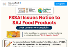 FSSAI notice to biscuit brand over ‘misleading’ claims FSSAI