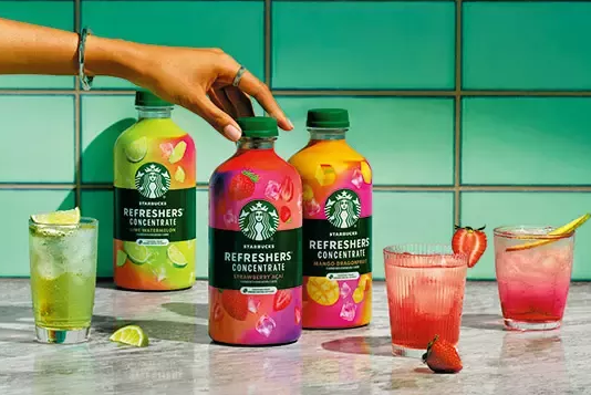 Starbucks and Nestlé bring Starbucks Refreshers to consumers’ homes Starbucks