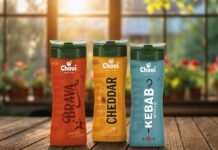 Amcor’s flip top closure for Spanish sauce brand Choví Amcor