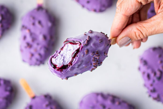 EXBERRY ice cream pops EXBERRY