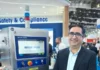 Siddharth Kachroo of Mettler Toledo at Anuga FoodTec in Mumbai. Photo IFB
