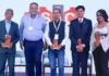 From L to R: Sudhir Joykar, Joint Director of IIP Mumbai, Sanjay Shah, President Flexible Packaging Industry & Traders Association, Sandip Kumar Ghosh Head of Packaging Development HealthKart, Bhushan Yengande Founder Binder Technology Consultancy and Aakriti Goswami Packaging Manager, Zomato, receiving their mementos at the end of the eCommerce and qCommerce panel discussion at the PSA Conference in Mumbai Photo PSA | PSAC 2026