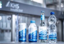 Rhodius Mineralquellen and KHS – resealable aluminum bottles KHS